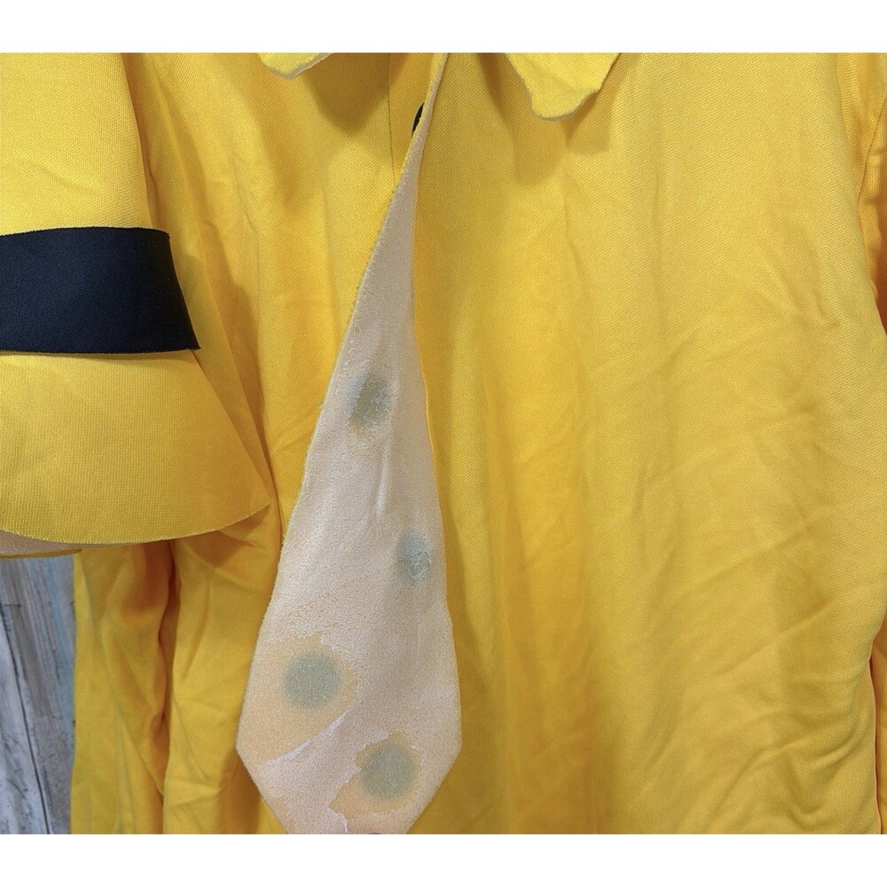 Rubies Curious George Man in the Yellow Hat 3-Piece Adult Costume One Size - Picture 14 of 16